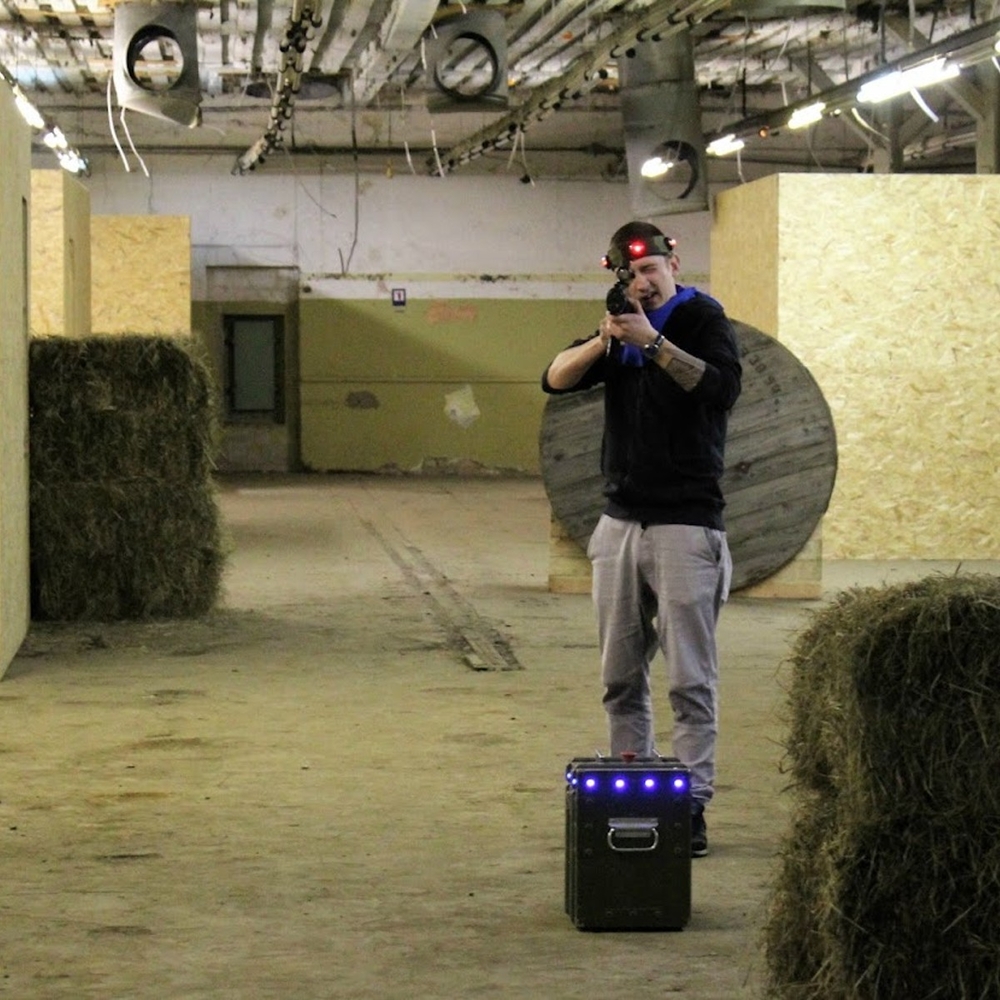 Laser tag Indoor in Riga for Stag Party