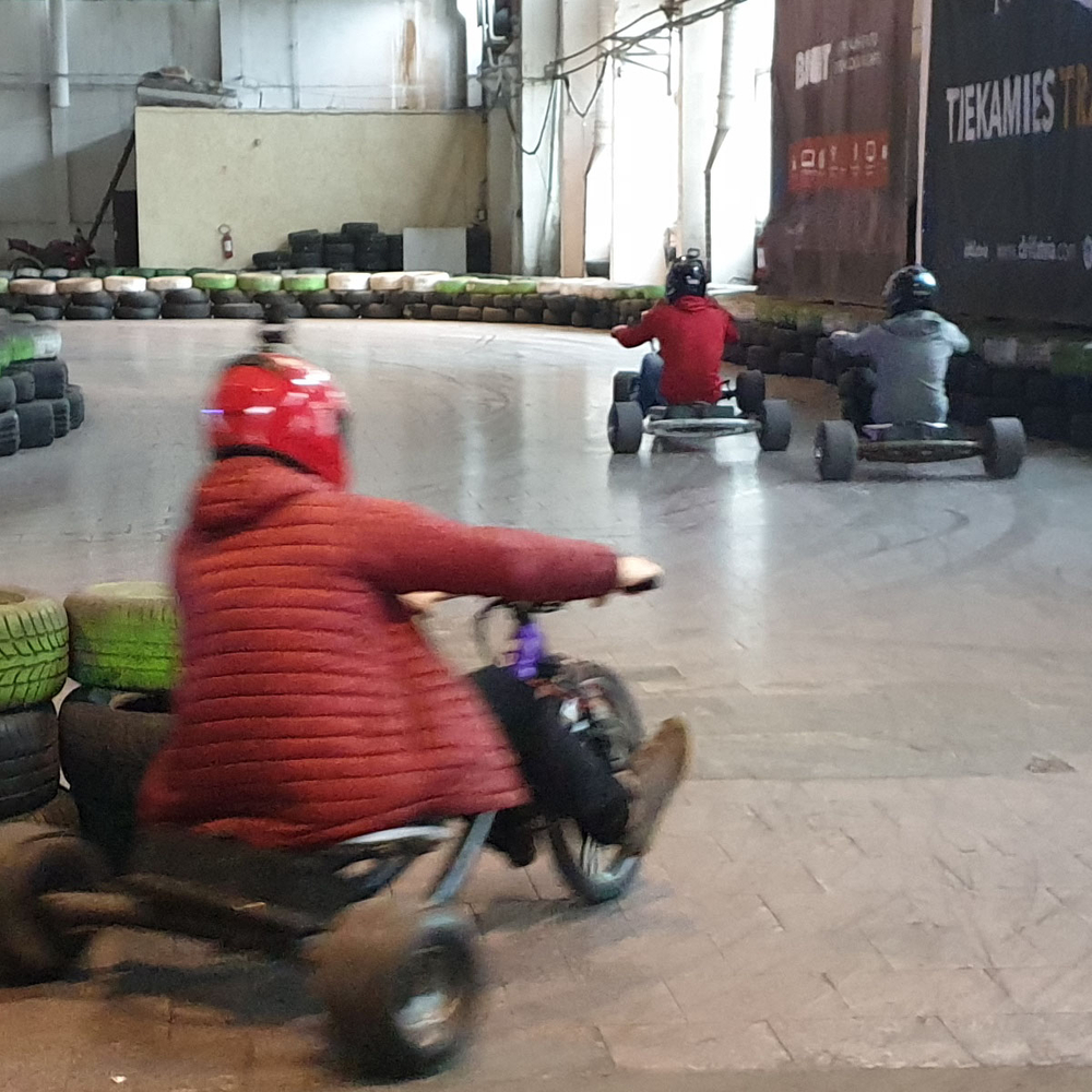 Drift Trikes 10 min in Riga for Stag Party