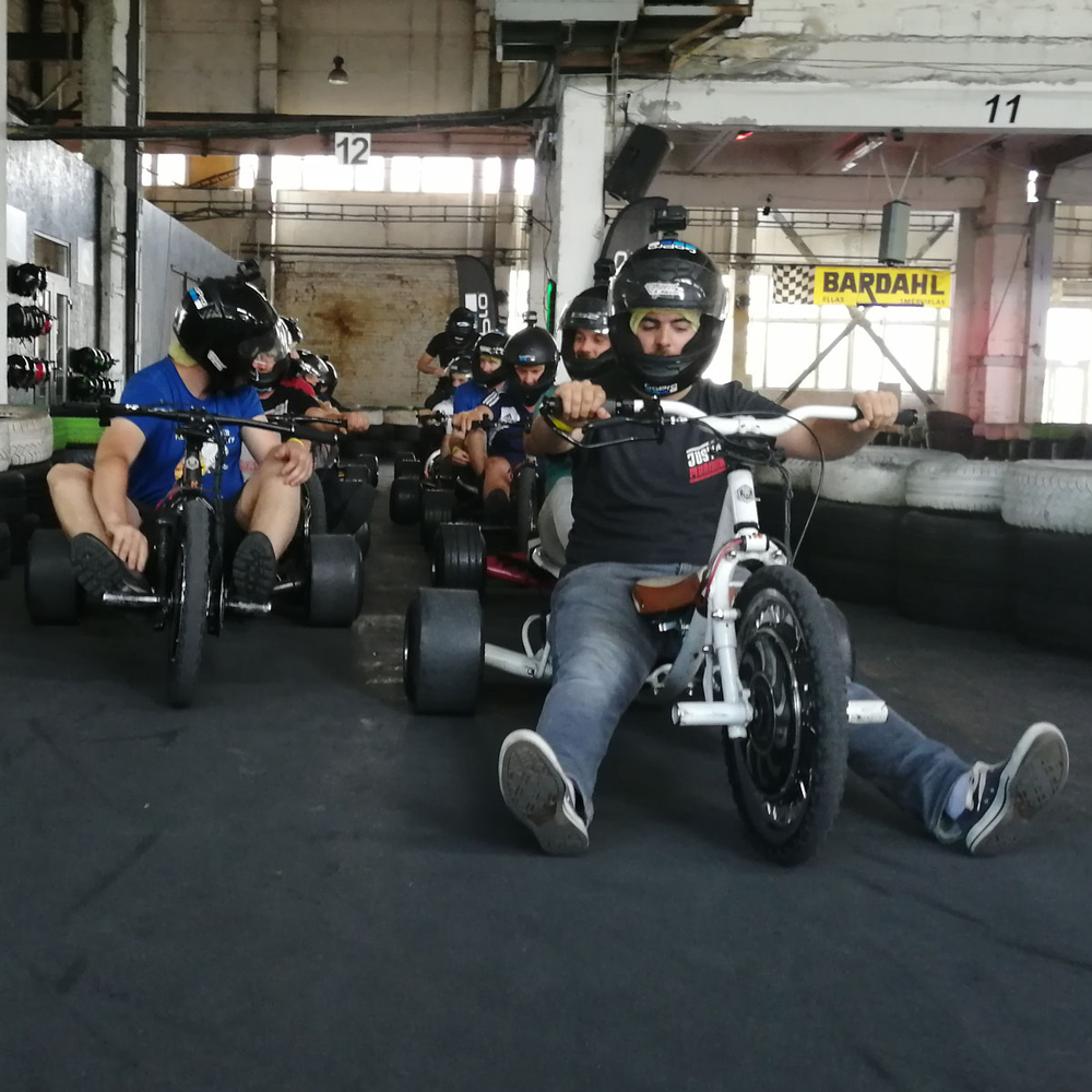 Drift Trikes 10 min in Riga for Stag Party