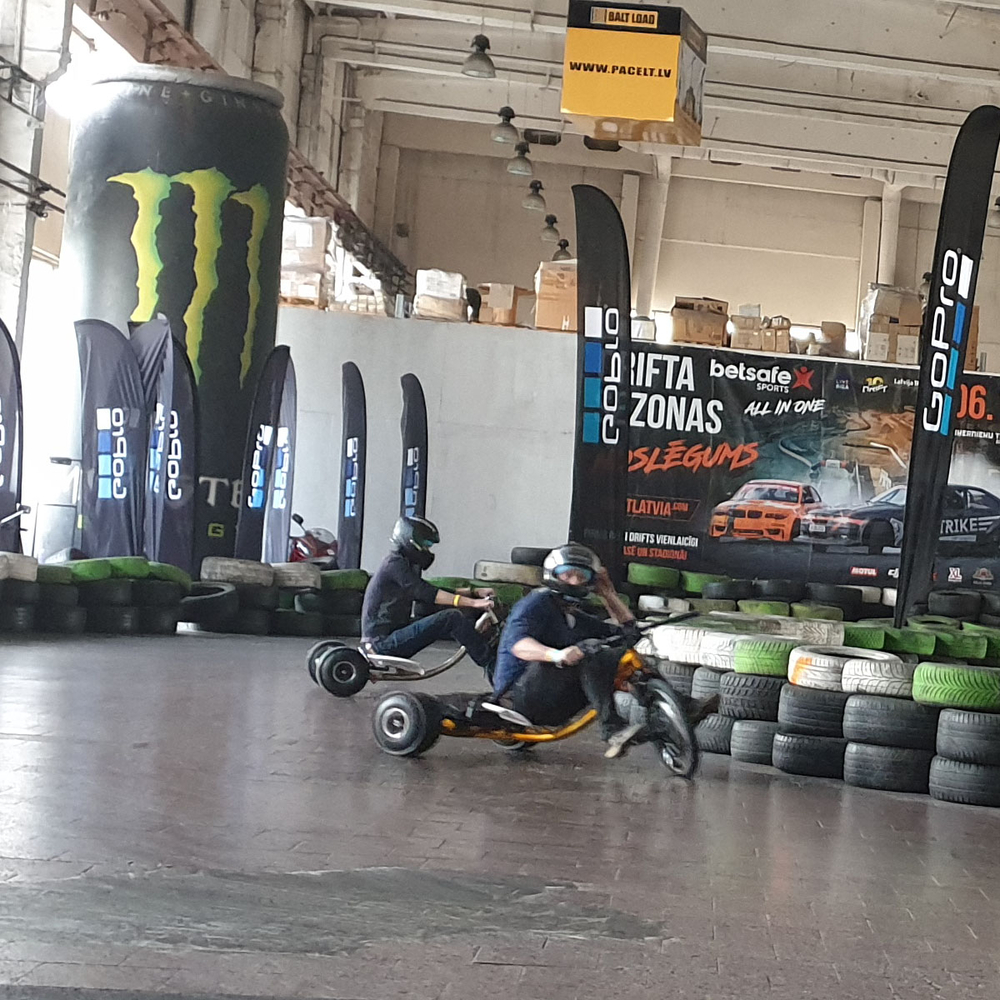 Drift Trikes 20 min in Riga for Stag Party
