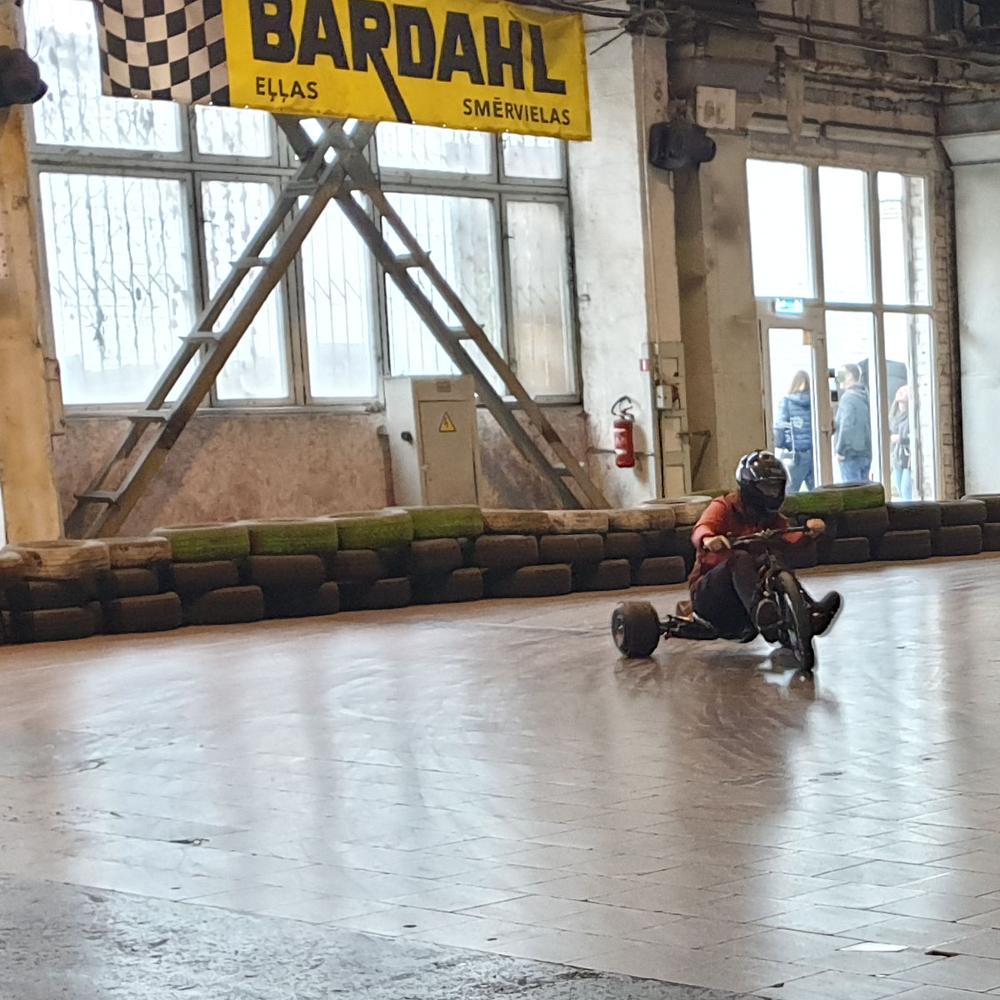 Drift Trikes 20 min in Riga for Stag Party