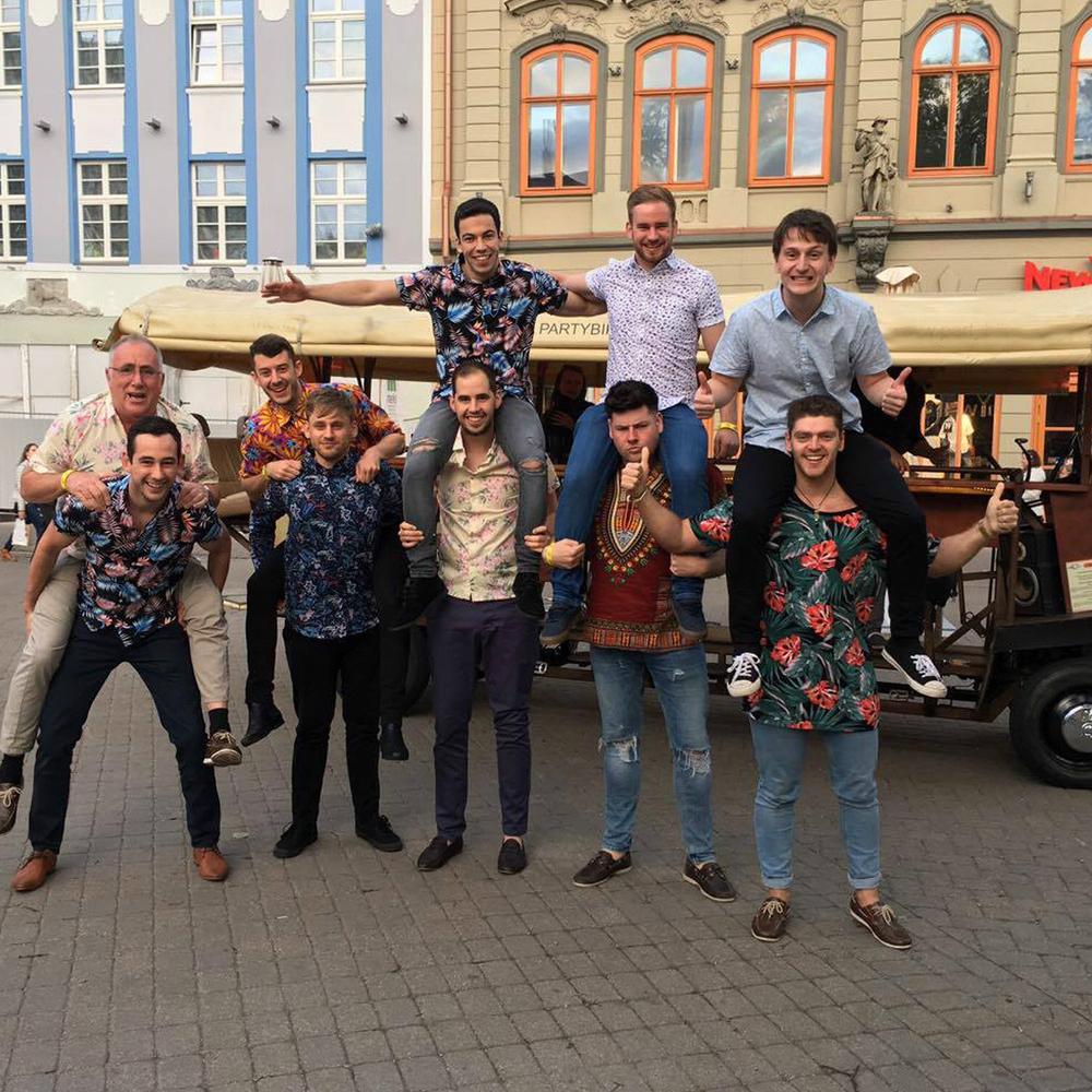 Beer Bike in Riga for Stag Party