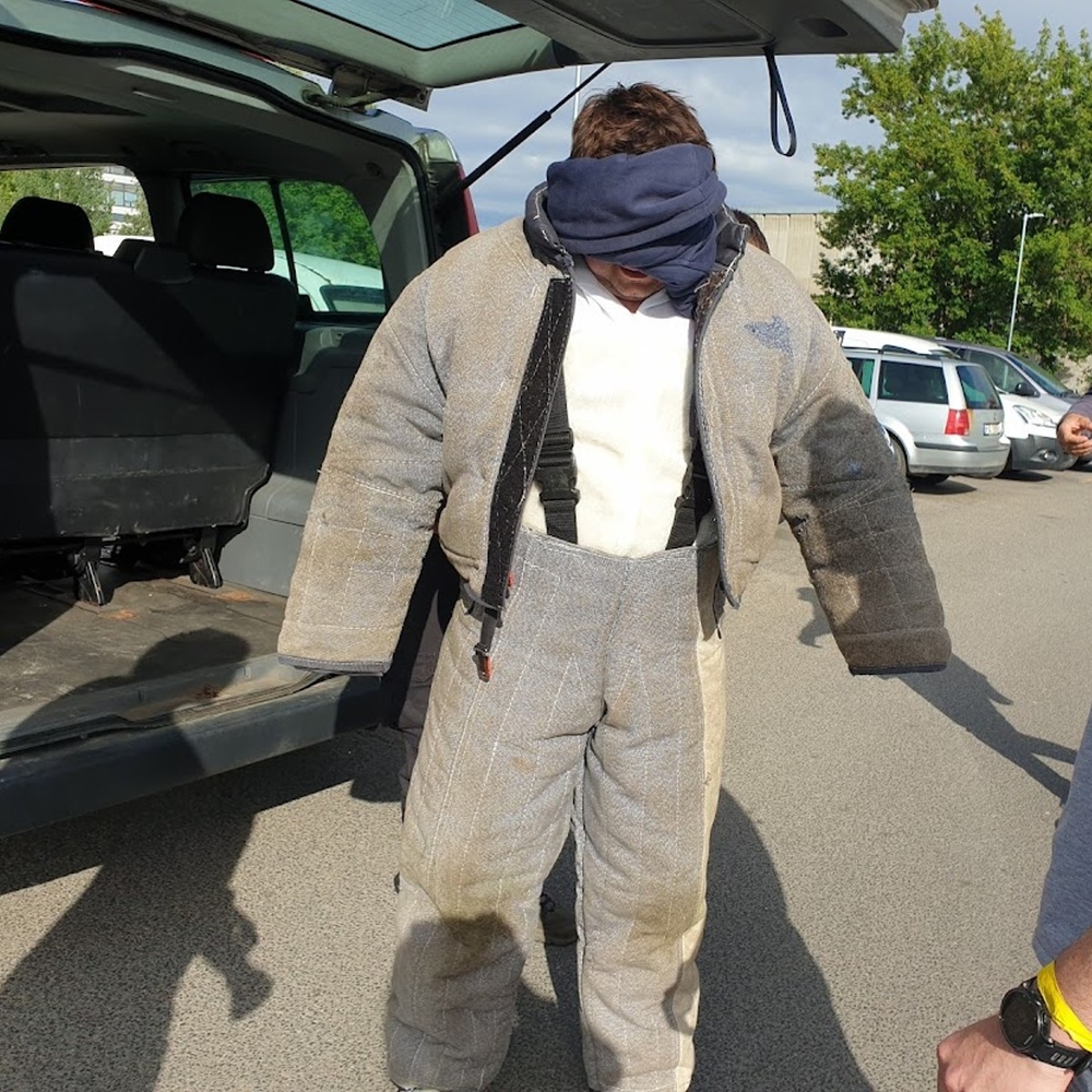 Rabid Dog Chase in Riga for Stag Party