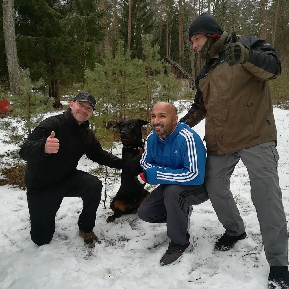 Rabid Dog Chase in Riga for Stag Party