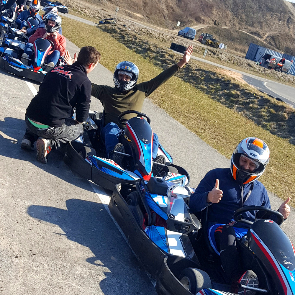 Outdoor Karting (first supplier) - 10 min racing in Riga for Stag Party