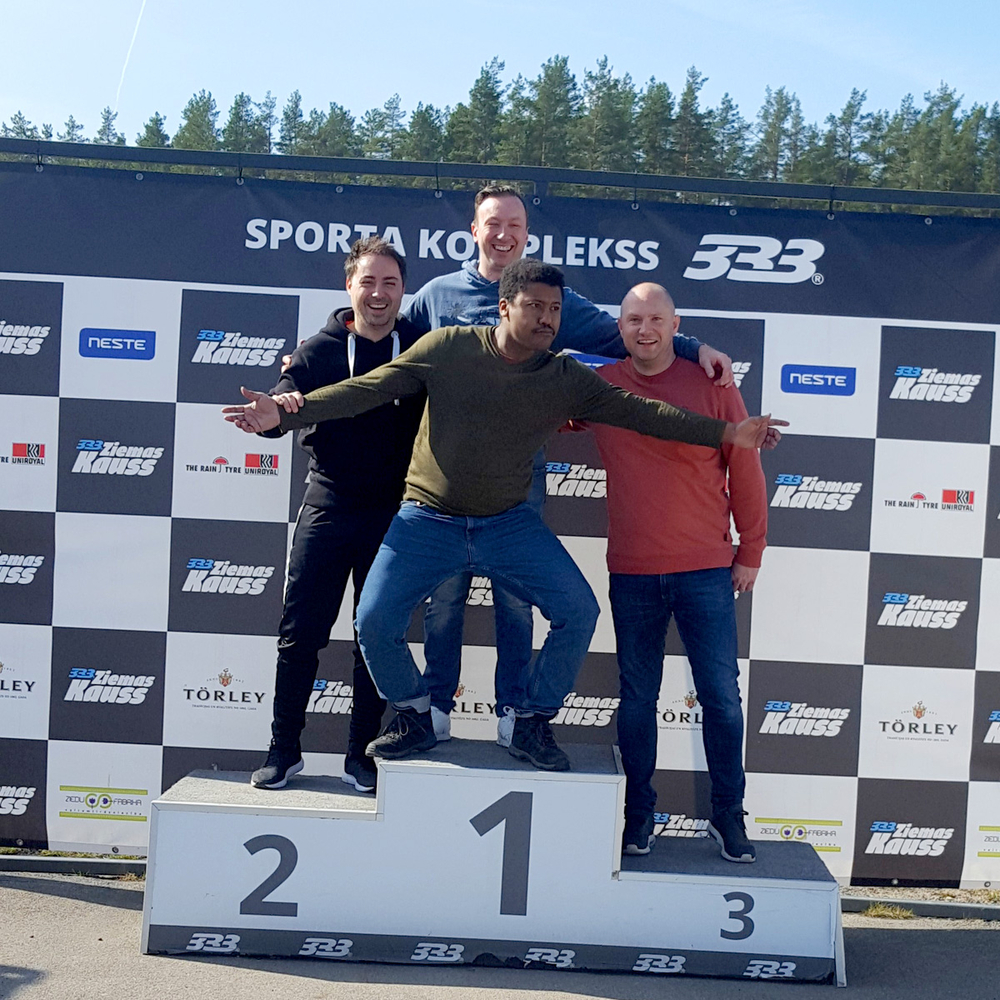 Outdoor Karting (first supplier) - 10 min racing in Riga for Stag Party