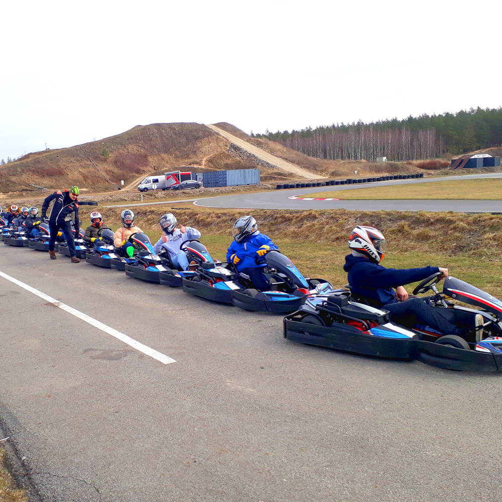 Outdoor Karting (first supplier) - 20 min racing in Riga for Stag Party