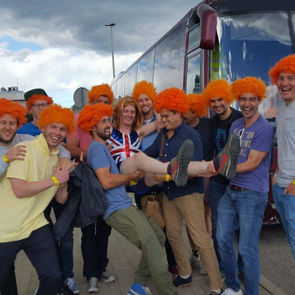 Party Bus Airport Pickup Without STRIPPERS in Riga for Stag Party