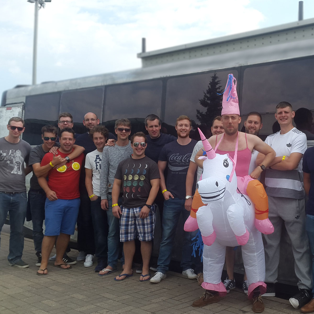 Party Bus Airport Pickup Without STRIPPERS in Riga for Stag Party