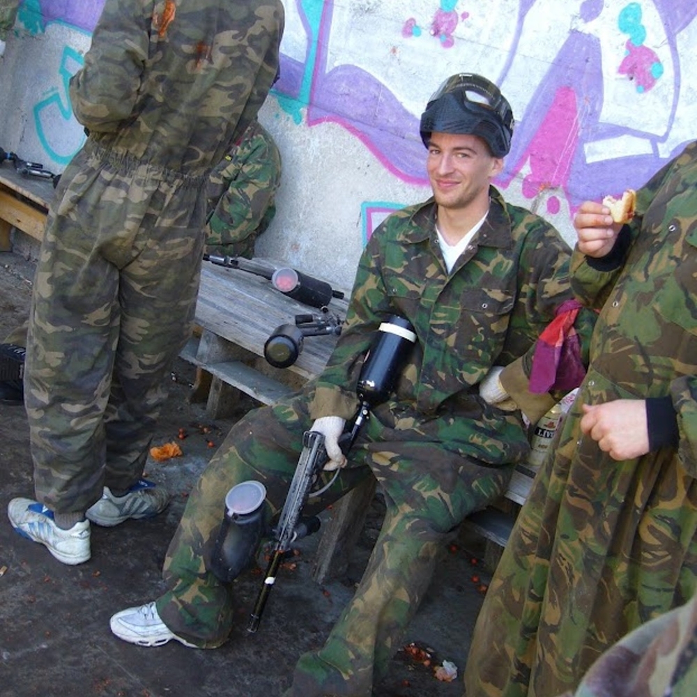Paintball - 100 balls in Riga for Stag Party