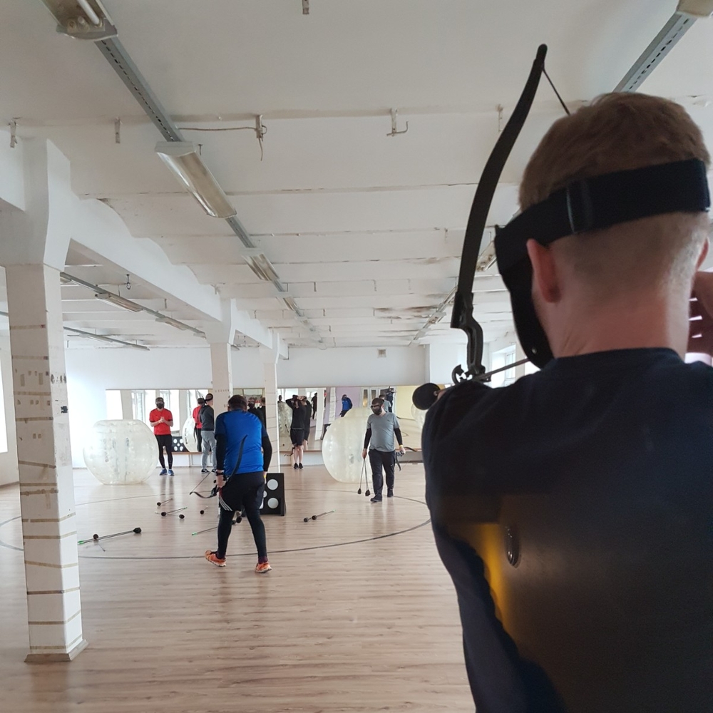Archery Tag in Riga for Stag Party