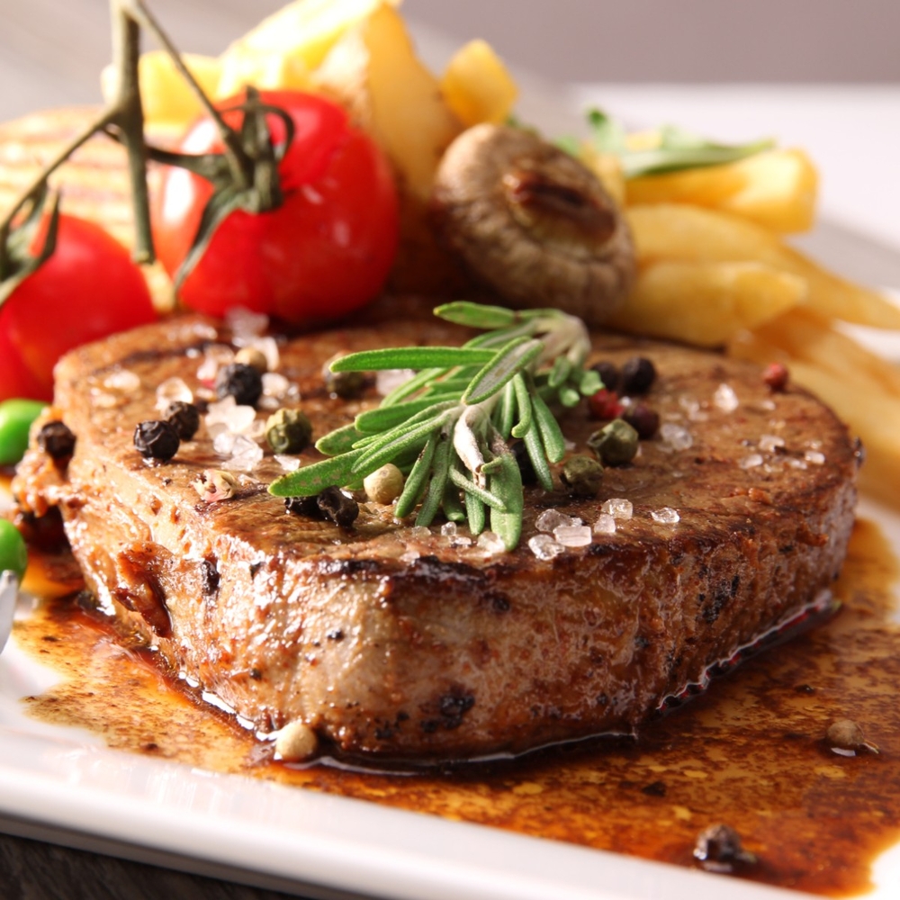 Dinner Steak - 3 course meal, one beer in Riga for Stag Party