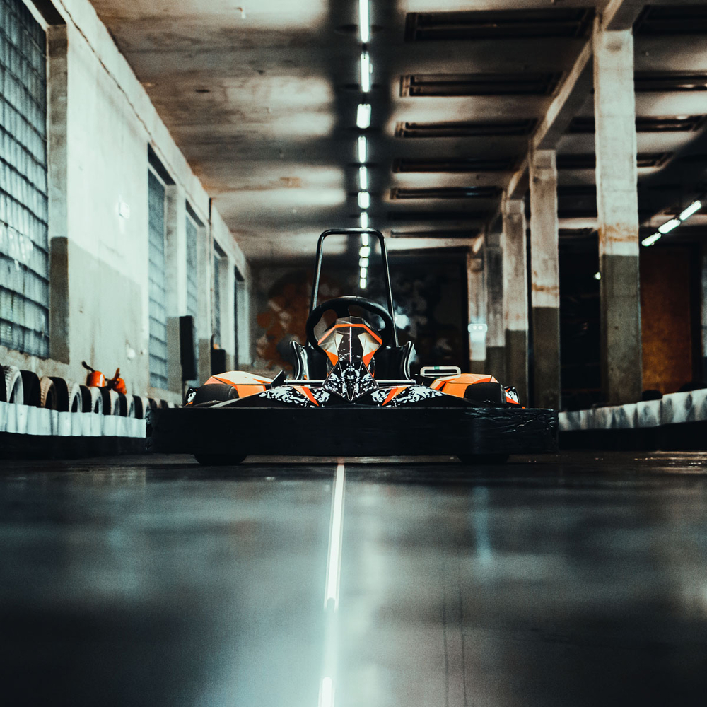 ELECTRIC GO-KARTS 10 min race in Riga for Stag Party