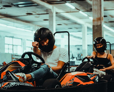 ELECTRIC GO-KARTS 10 min race