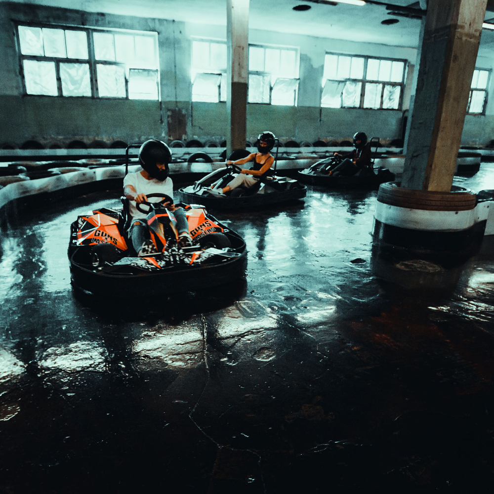 ELECTRIC GO-KARTS 20 MIN RACE in Riga for Stag Party