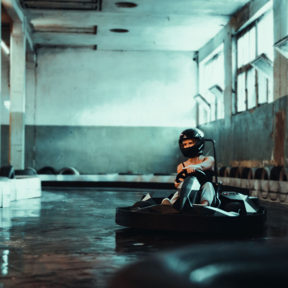ELECTRIC GO-KARTS 20 MIN RACE in Riga for Stag Party