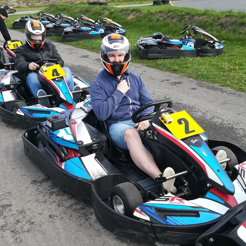 Outdoor Karting (first supplier) - 15 min racing in Riga for Stag Party