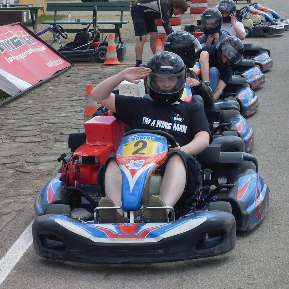 Outdoor Karting (first supplier) - 15 min racing in Riga for Stag Party