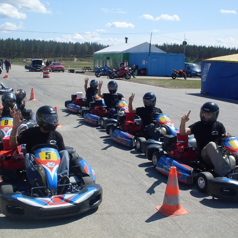 Outdoor Karting (first supplier) - 15 min racing in Riga for Stag Party