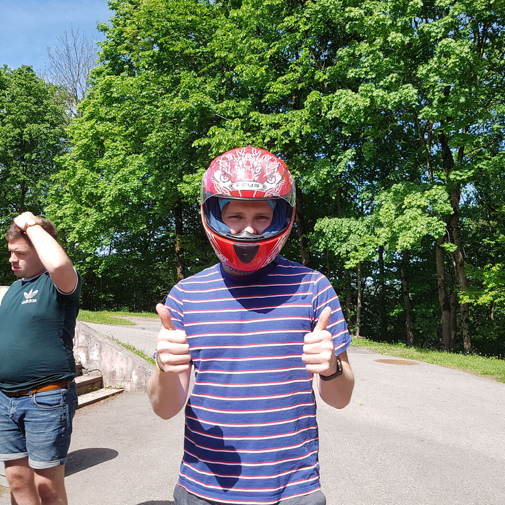 SUMMER TEAM BOBSLEIGH 1 ride per person in Riga for Stag Party