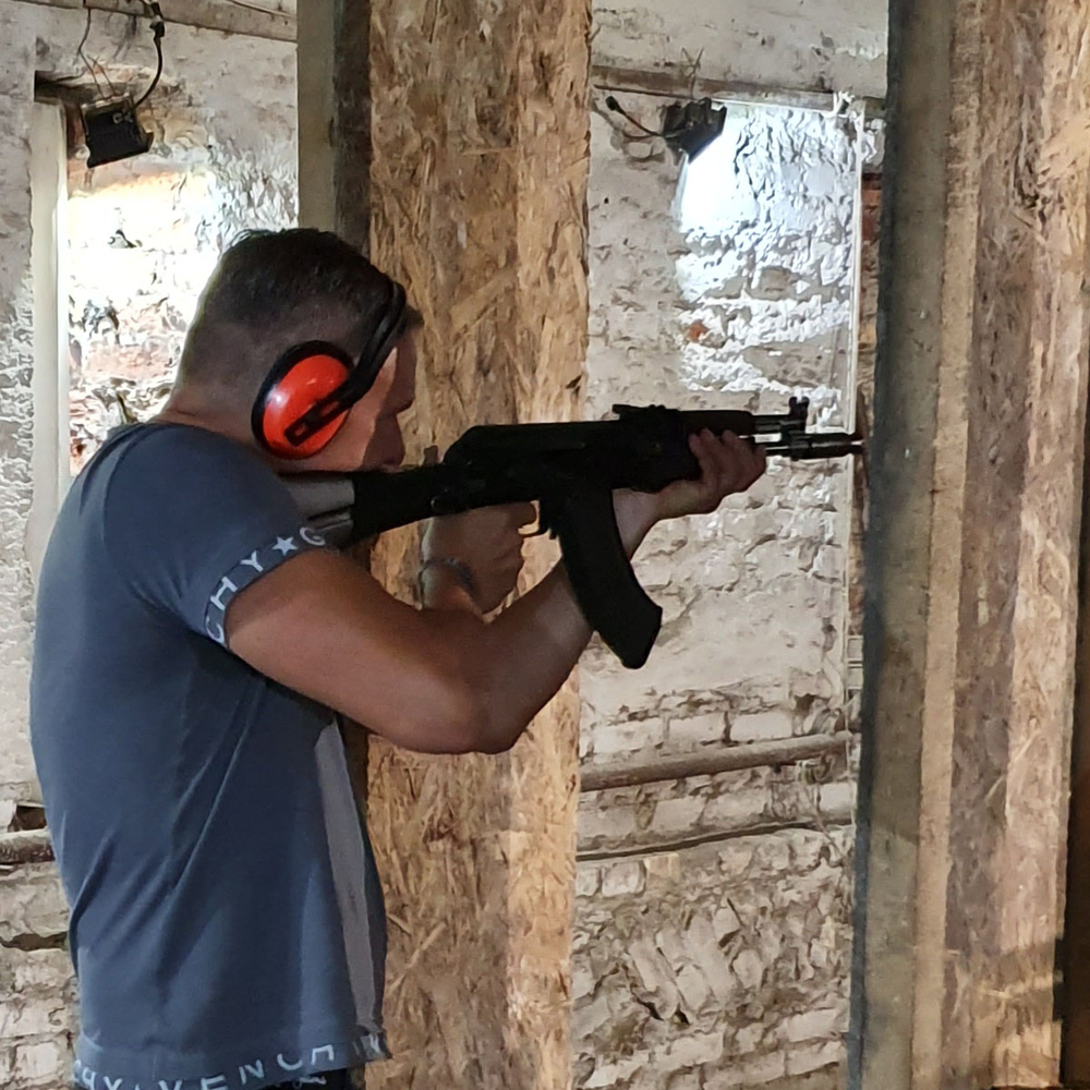 2 Guns Shooting - weekends only in Riga for Stag Party