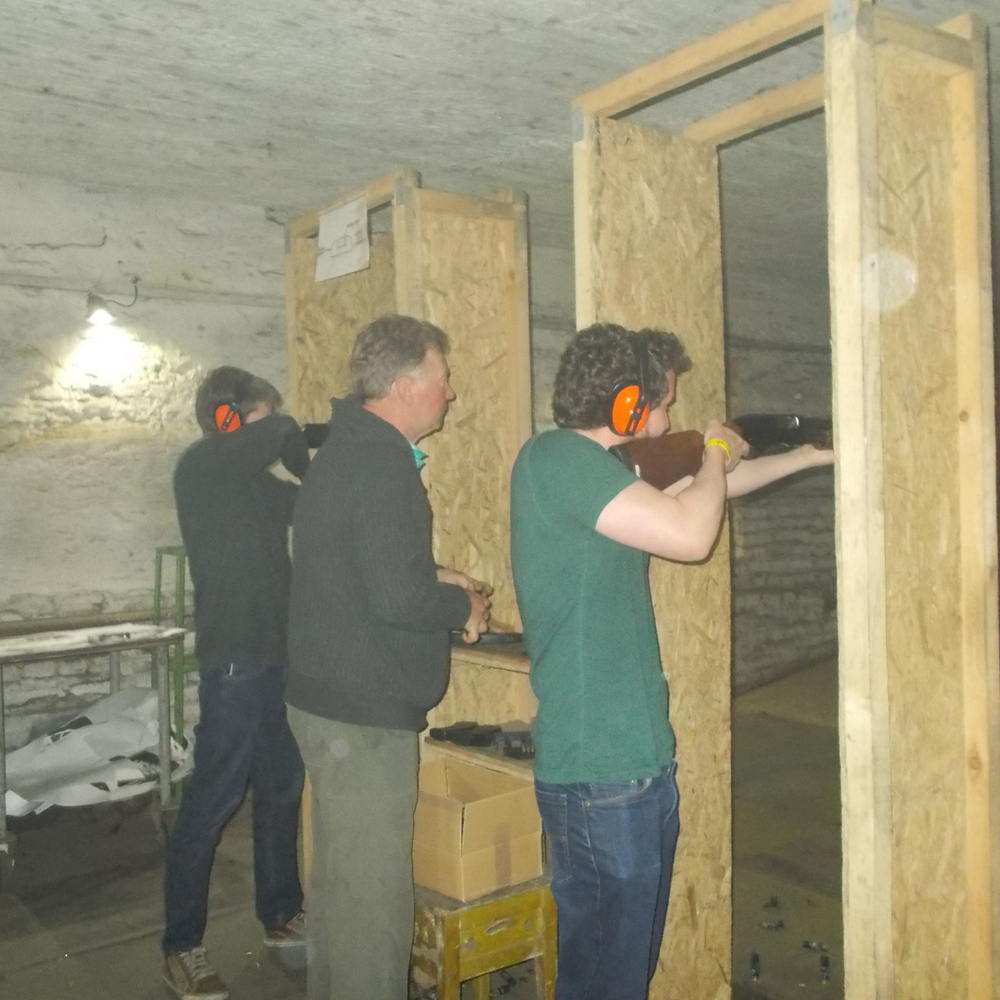 2 Guns Shooting - weekends only in Riga for Stag Party