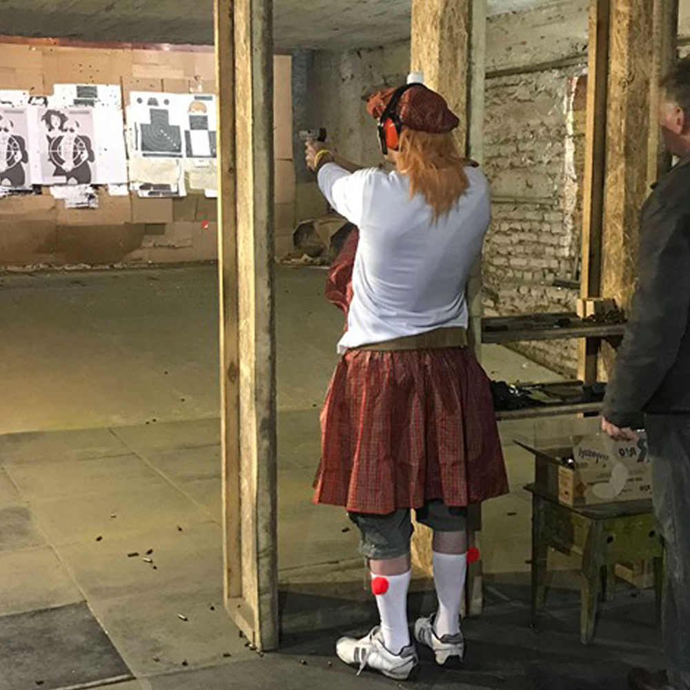 2 Guns Shooting - weekends only in Riga for Stag Party