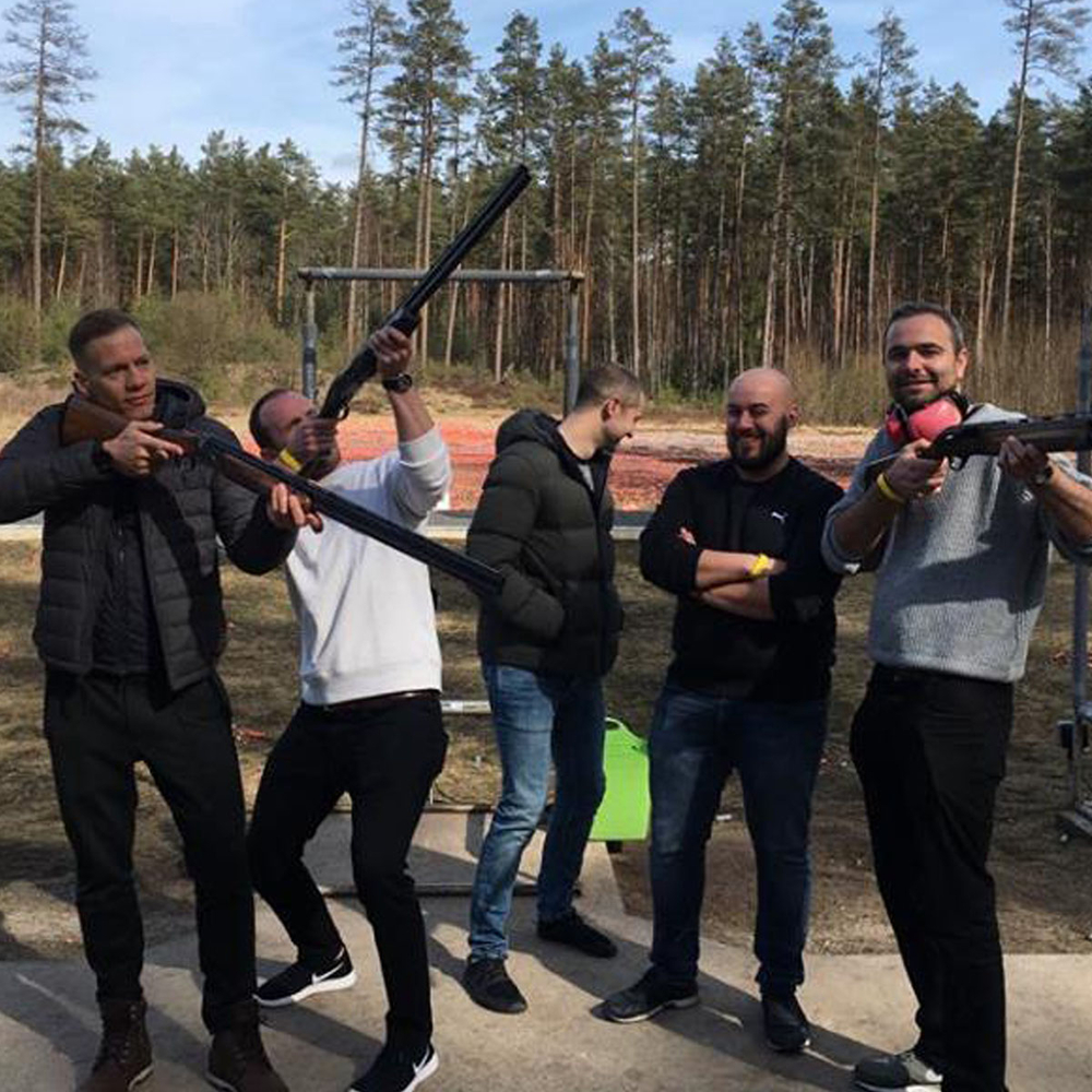 CLAY PIGEON SHOOTING 15 clays in Riga for Stag Party