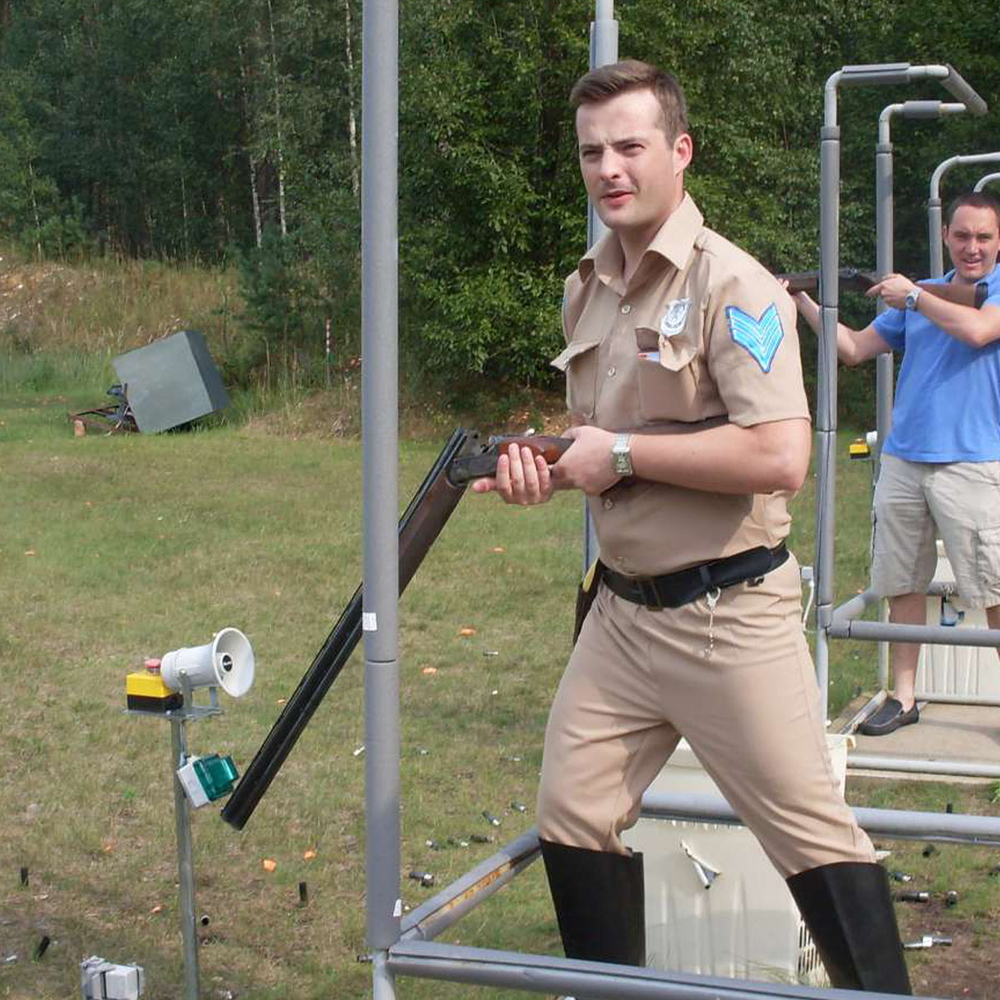 CLAY PIGEON SHOOTING 25 clays in Riga for Stag Party