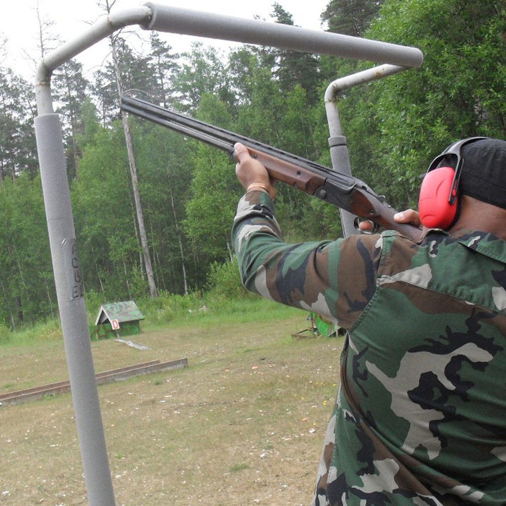 CLAY PIGEON SHOOTING 25 clays in Riga for Stag Party
