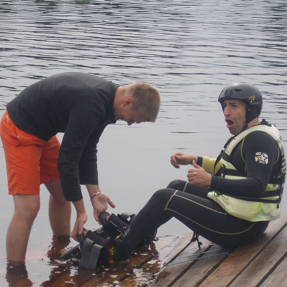 Aquatic jetpack in Riga for Stag Party