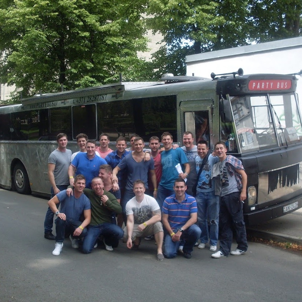 Party Bus 1 hrs Trip in Riga for Stag Party