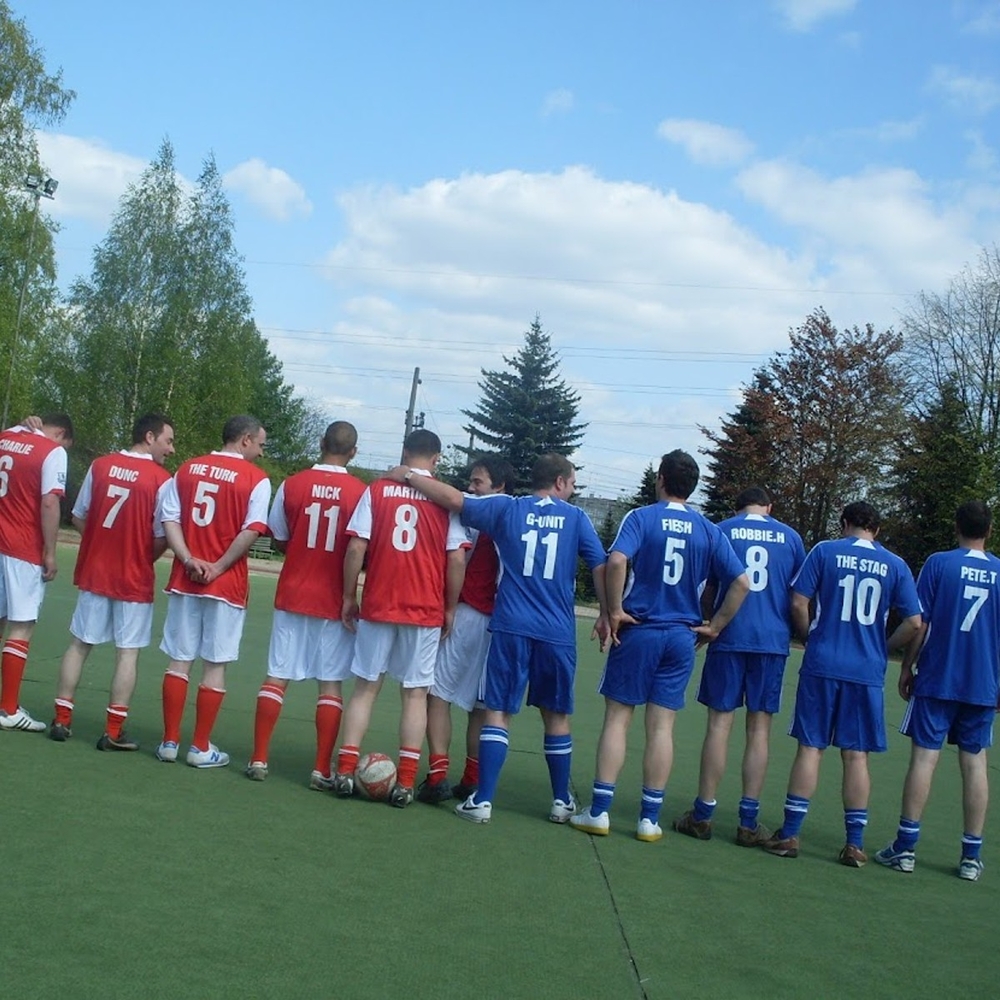 Football Pitch Hire - 2 Hr game in Riga for Stag Party