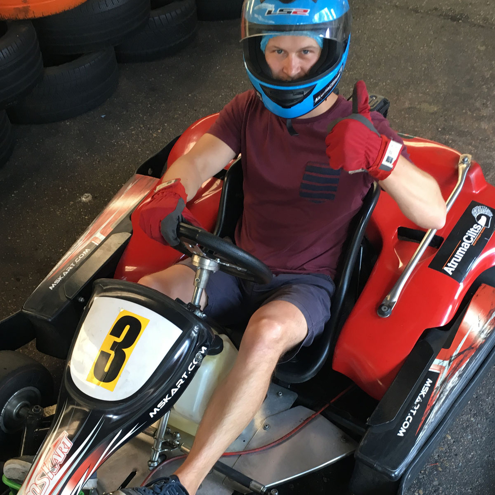 INDOOR KARTING 16 MIN in Riga for Stag Party