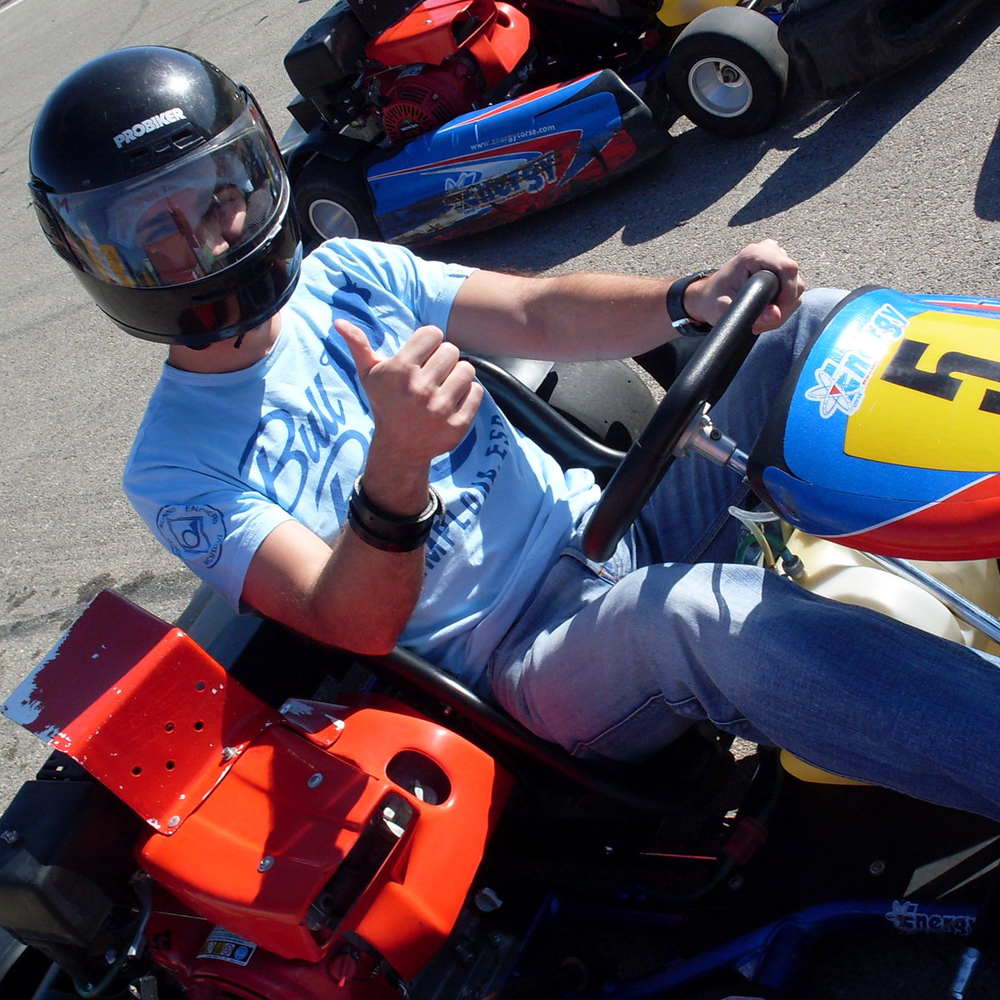 Karting outdoors <br>30 min in Riga for Stag Party