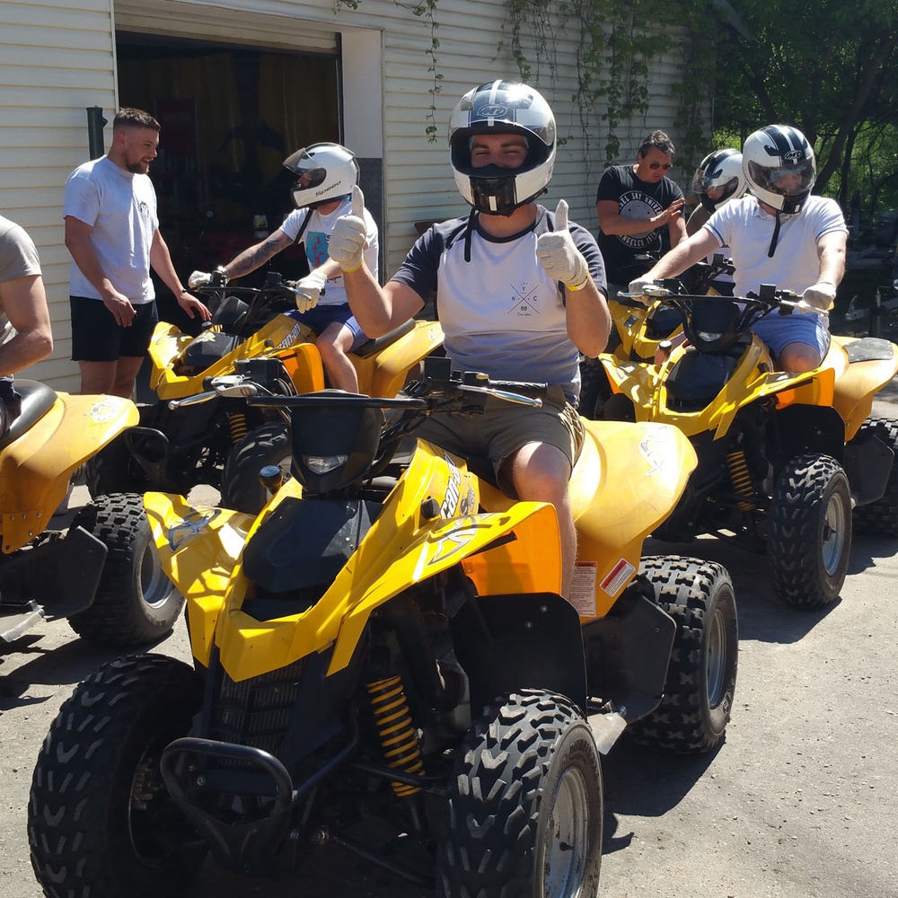 Quad Biking in Riga for Stag Party